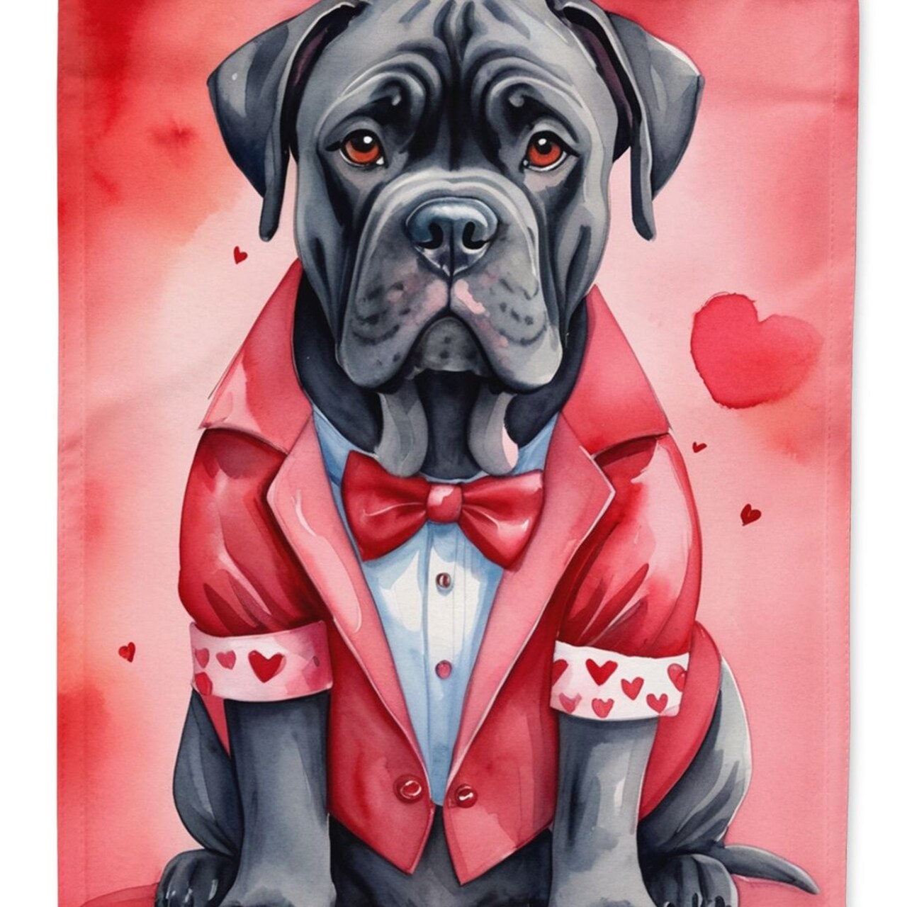 Edge Collections - Multicolor - Holiday Snowy Village Outdoor Porch Display Flag - 1 Piece